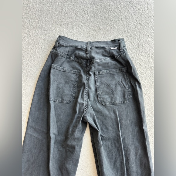 MOTHER The Wrapper Patch Springy Ankle‎ jeans 27 charcoal EUC - Picture 7 of 13